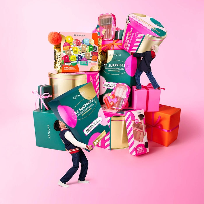 Premium Makeup & Skincare Advent Calendar Gift Set
