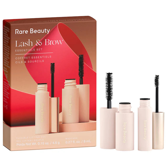 Rare Beauty - Lash & Brow Essentials Duo | Máscara y gel de cejas