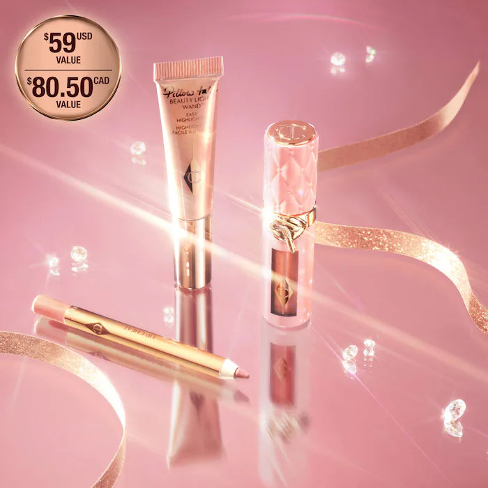 Lip and Cheek Trio Makeup Gift Set
