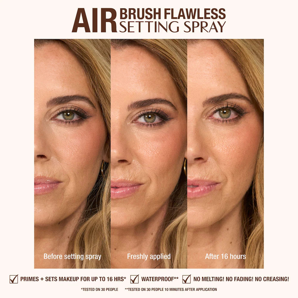 Mini Airbrush Flawless Setting Spray Duo Gift Set