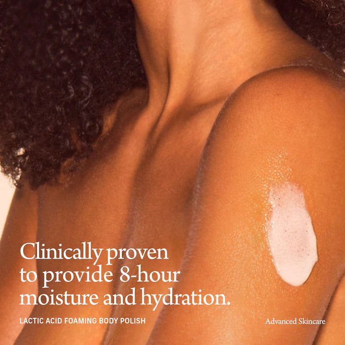 Lactic Acid Foaming Body Polish and Wash