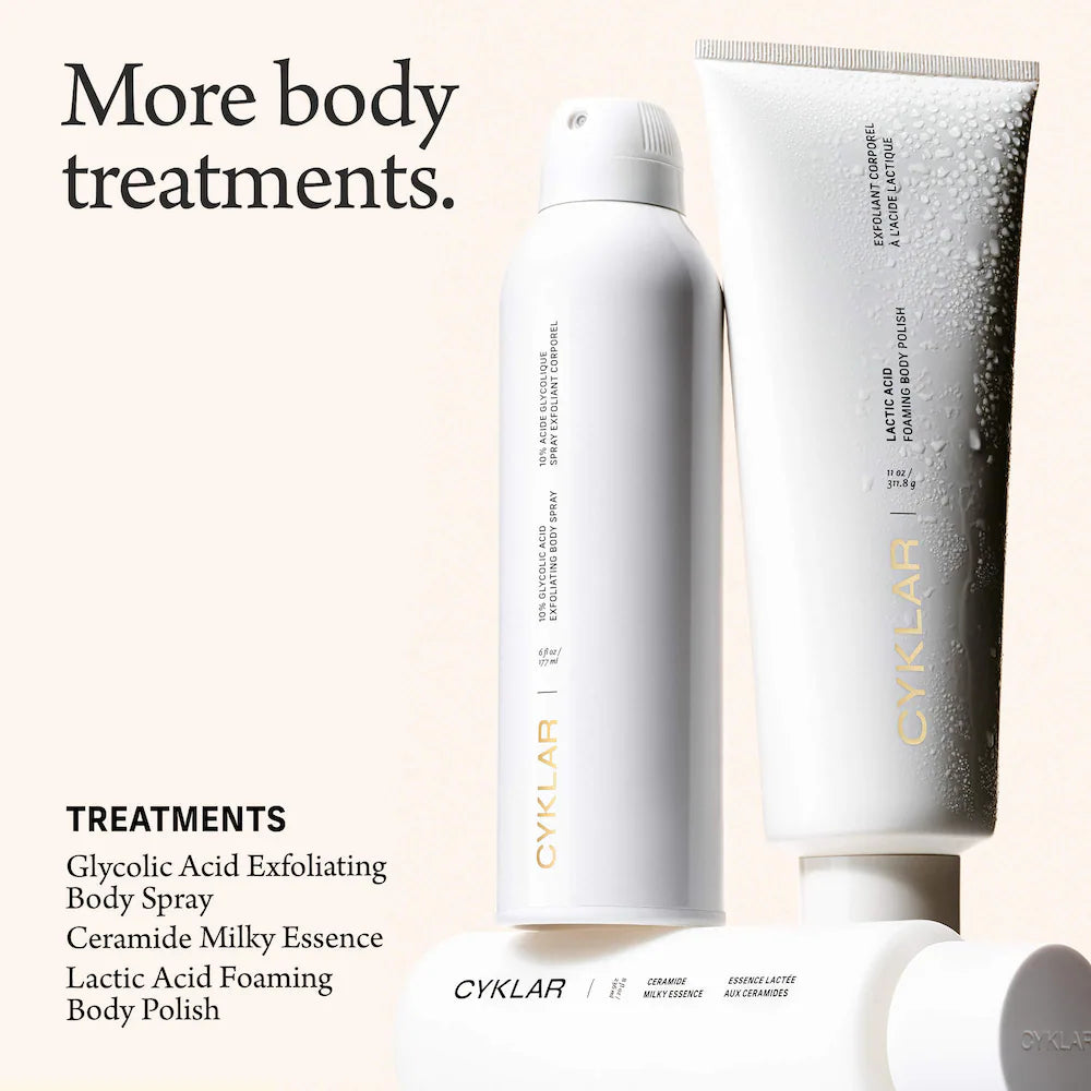 Glycolic Acid Exfoliating Body Spray for Smooth, Even Skin