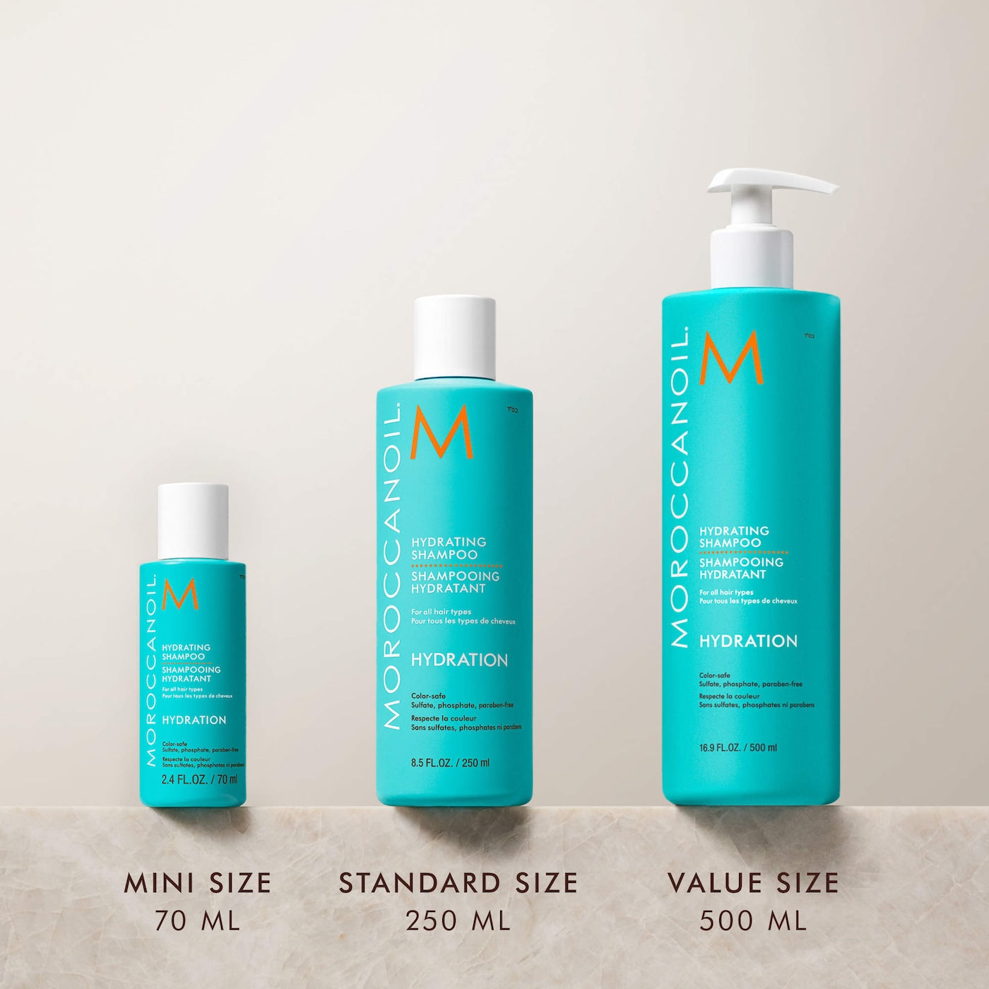 Hydration Shampoo & Conditioner Half-Liter Set