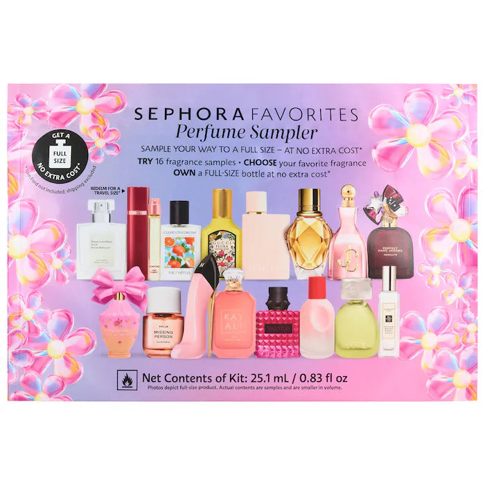 Set de perfumes para mujer con muestras de marcas reconocidas