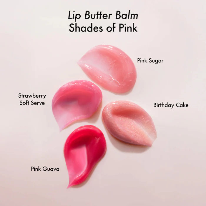 Sweet Pink Duo with Birthday Cake + Strawberry Soft Serve Lip Butter Balm