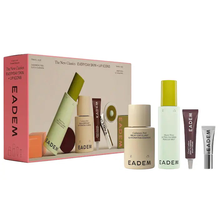EADEM The New Classics Mini Everyday Skin Lip Icons set de skincare