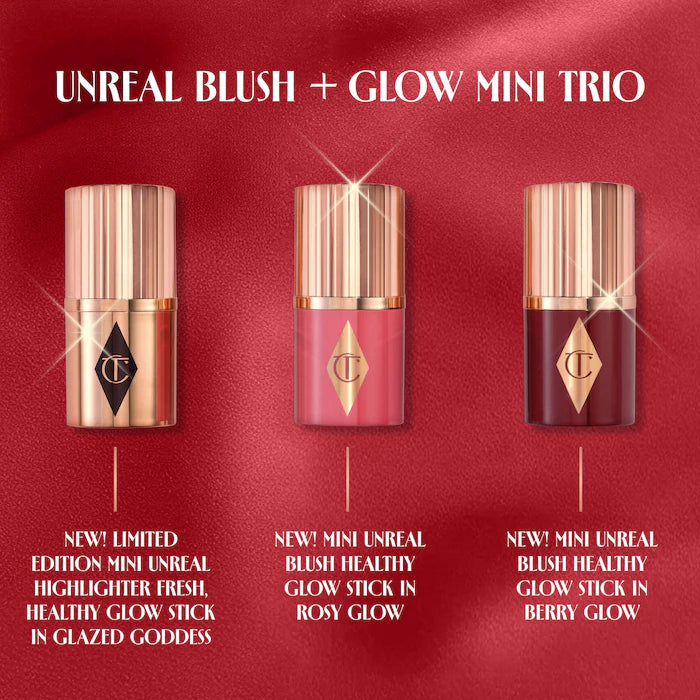 Mini Unreal Blush + Glow Trio