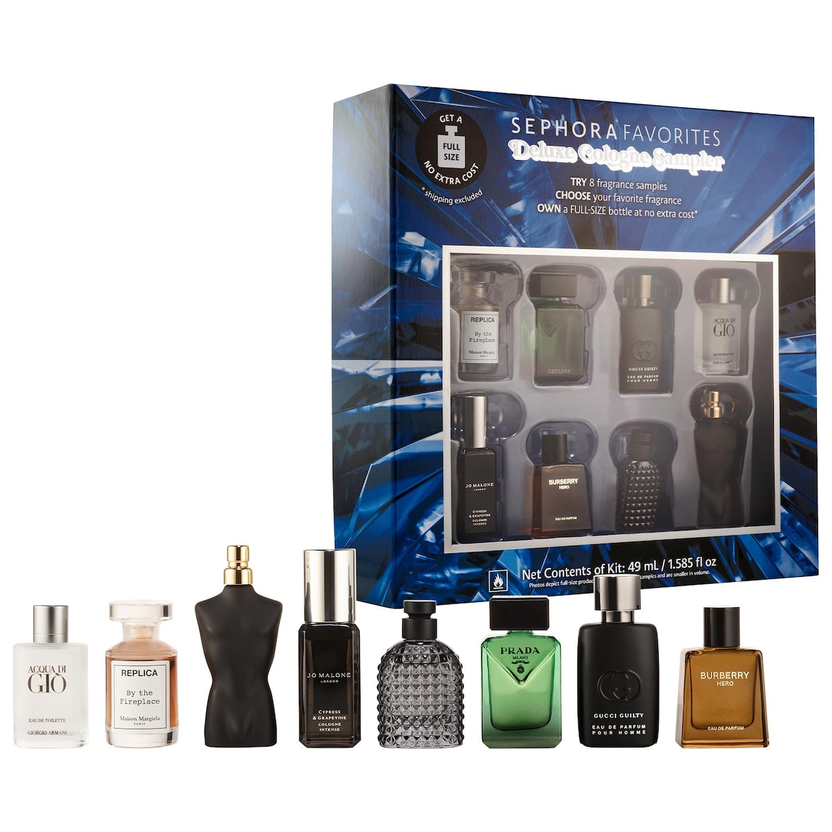 Holiday Mini Deluxe Cologne Sampler Collectors Edition - 8 fragancias + voucher - Sephora Favorites imagen principal