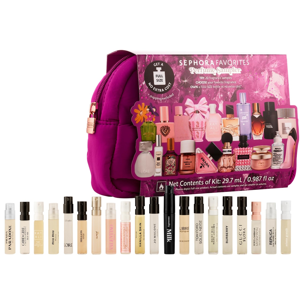 Holiday Women's Perfume Sampler Gift Set - 20 fragancias + voucher - Sephora Favorites imagen principal