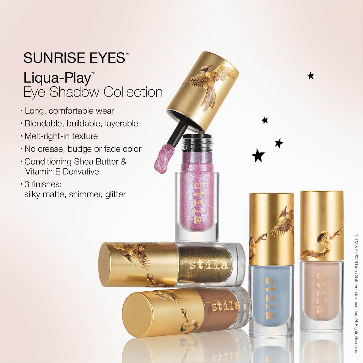 Stila Sunrise Eyes Liqua-Play aplicadores y sombras líquidas