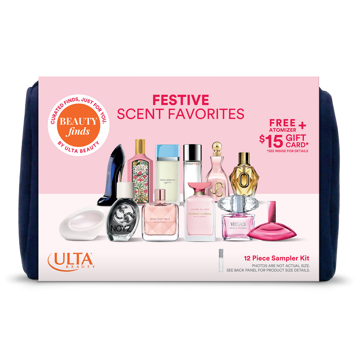 ULTA Beauty Festive Scent Favorites - 12 fragancias + atomizador + gift card imagen 3