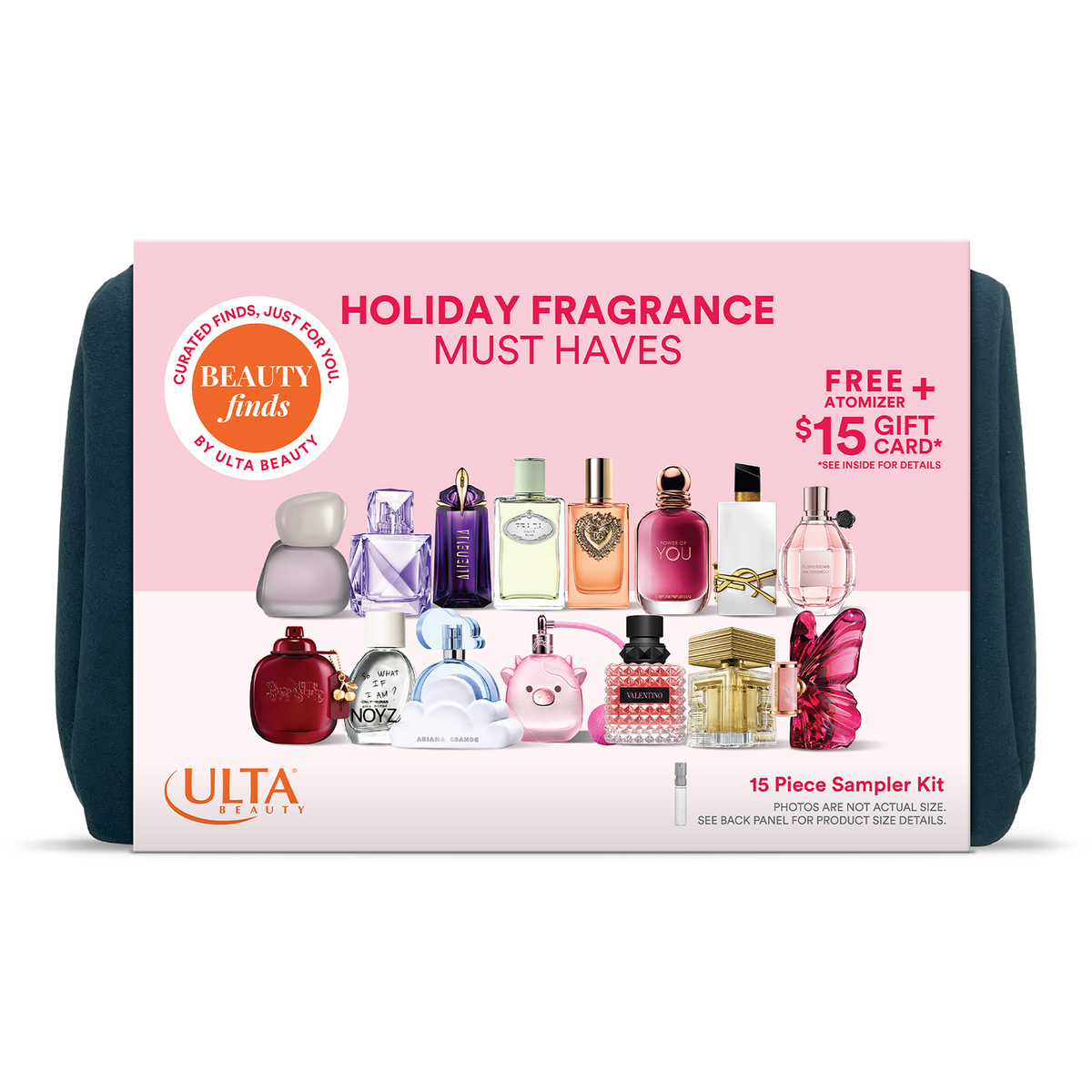 ULTA Beauty Holiday Fragrance Must-Haves - 15 fragancias + atomizador + gift card imagen 3