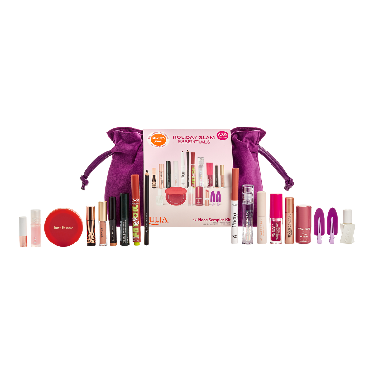 ULTA Beauty Holiday Glam Essentials presentación para regalo