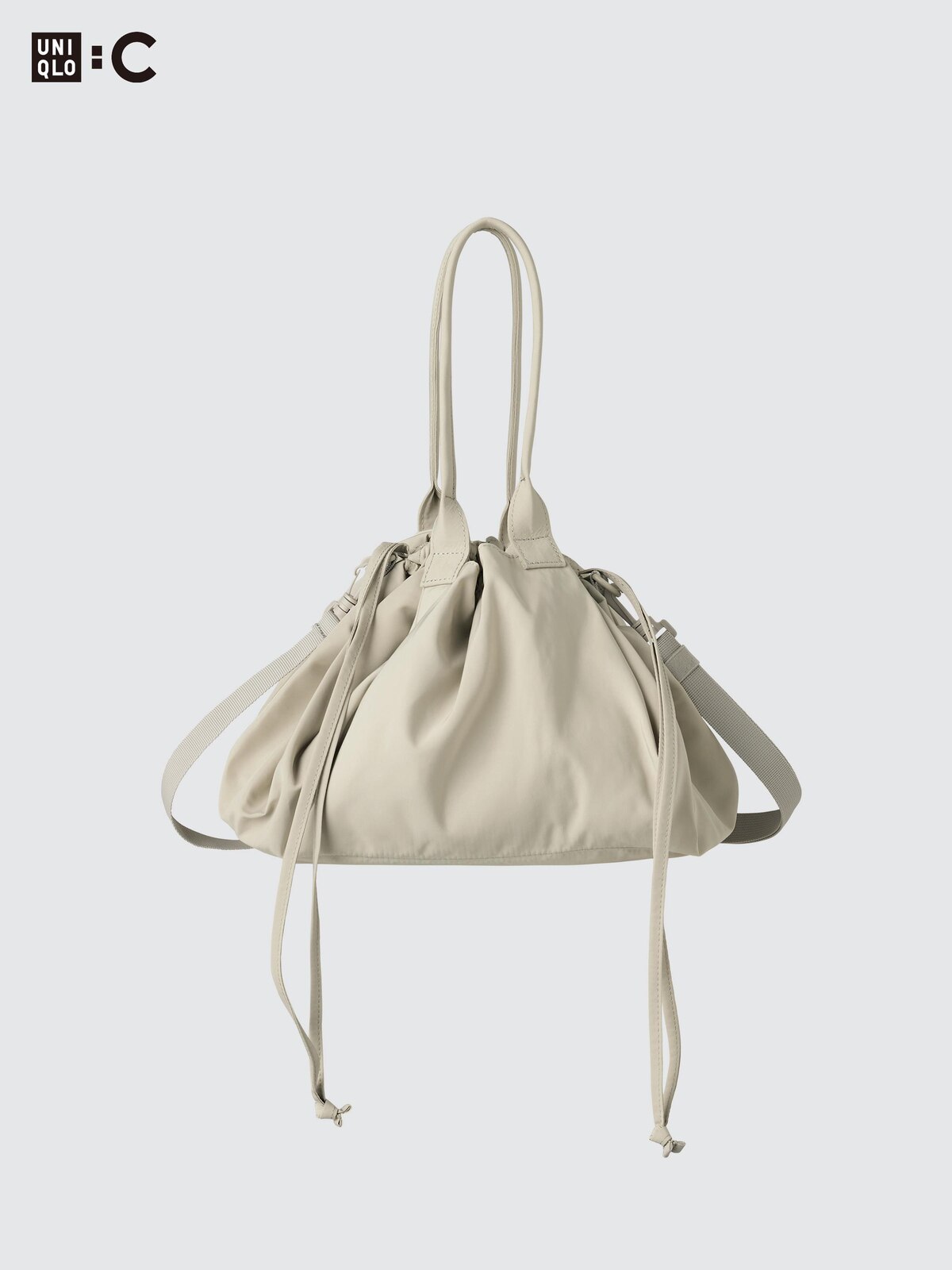 Drawstring Bag UNIQ 31 BEIGE #color_UNIQ 31 BEIGE