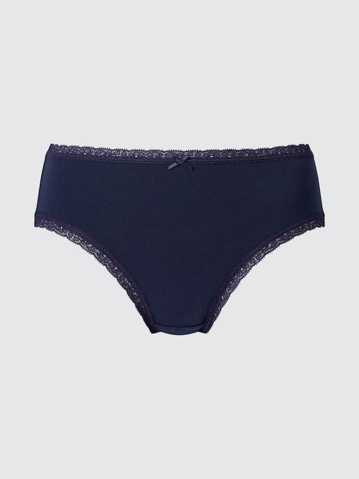 UNIQLO Bikini Briefs | Lace 69 NAVY #color_UNIQ 69 NAVY