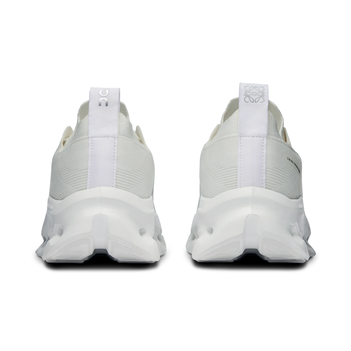 On x LOEWE Cloudtilt All White vista posterior