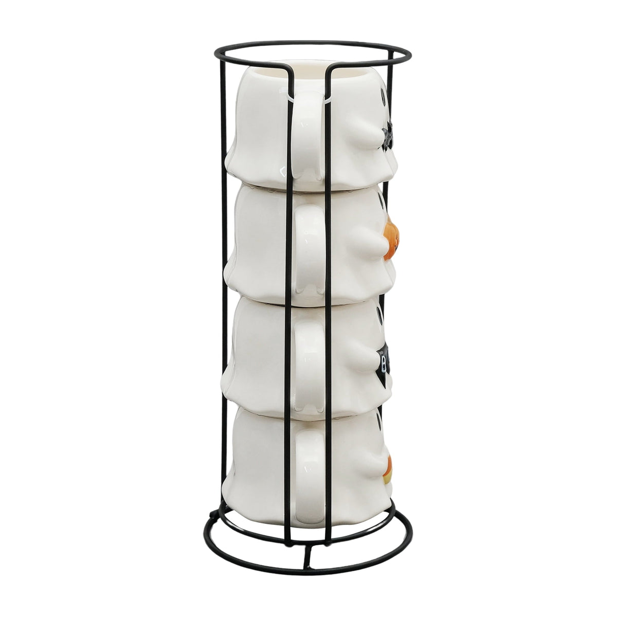 Tazas fantasma apilables Halloween 355 ml vista lateral