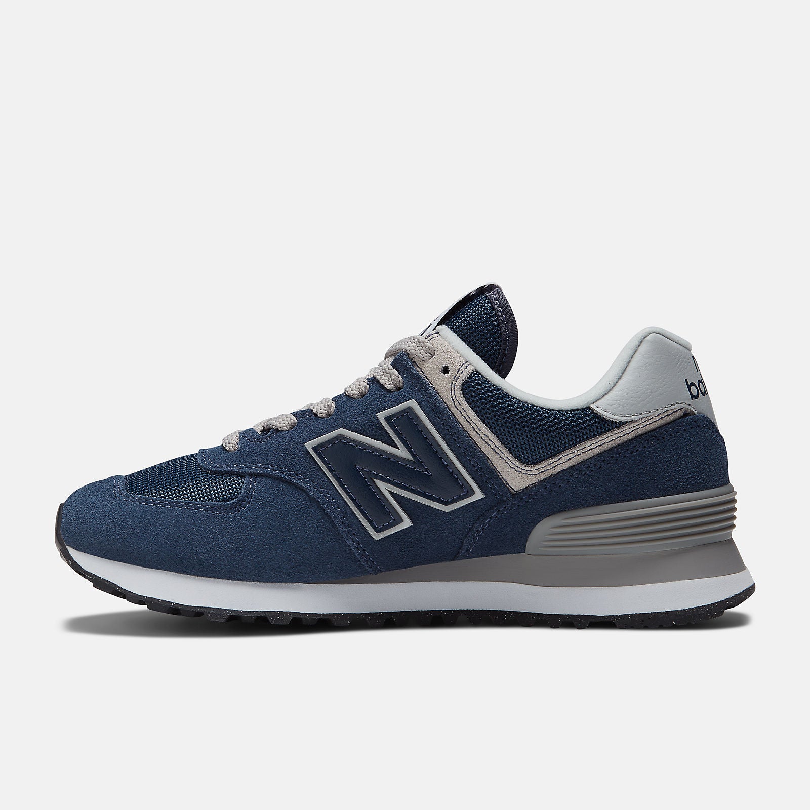 Men's 574 Navy with white