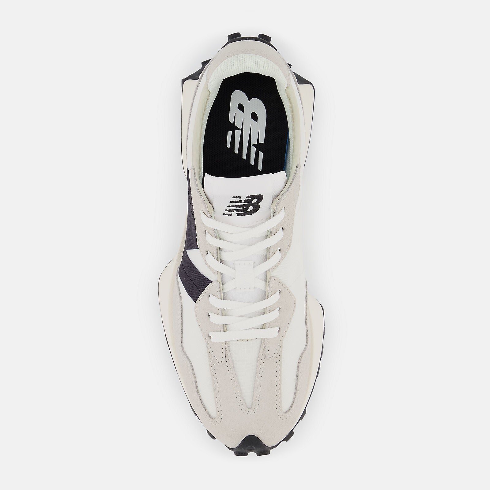 #color_NB 327 SEA SALT with WHITE and Black