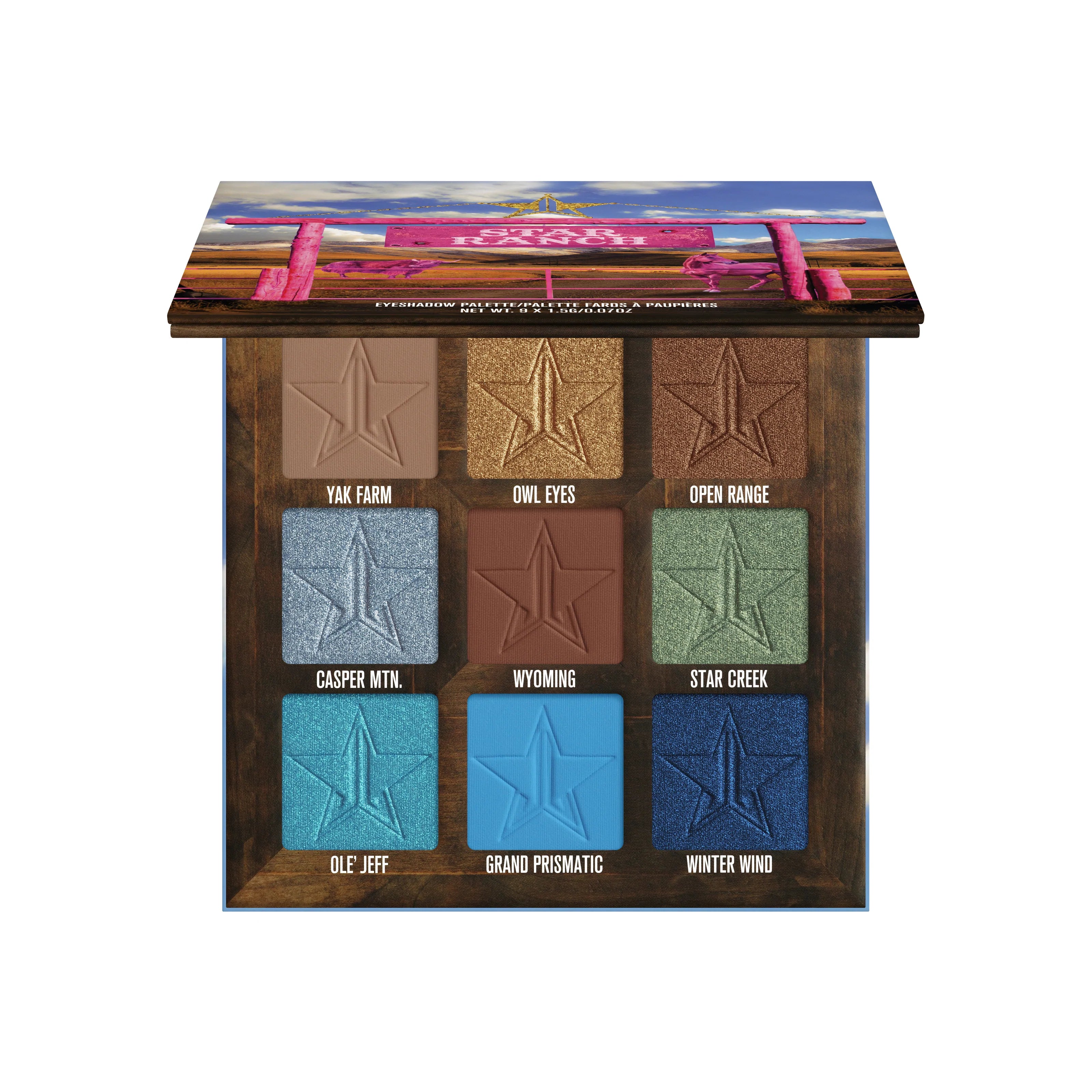 Jeffree Star - Star Ranch Mini Palette | Paleta de Sombras