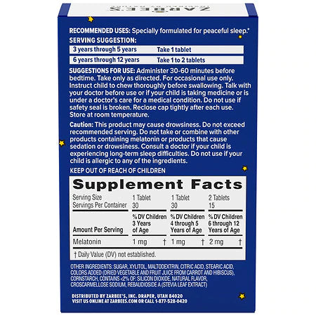 Children's Sleep with Melatonin