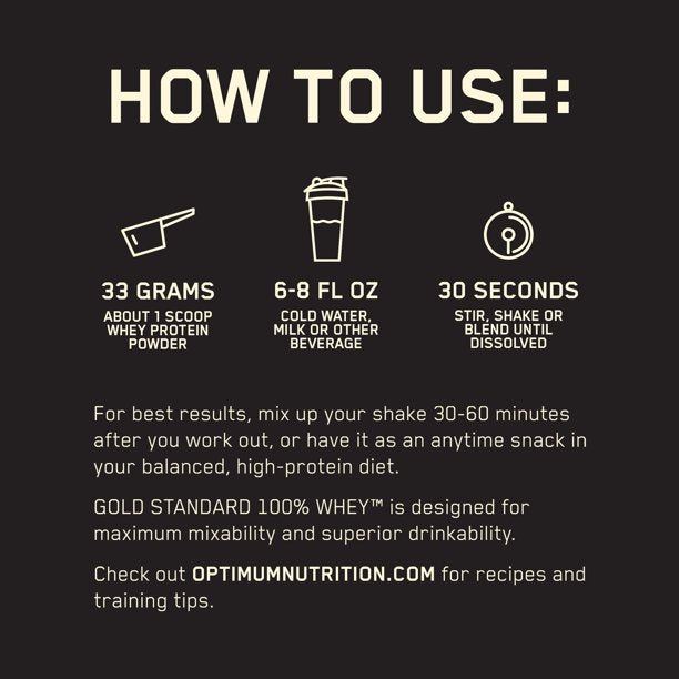 Gold Standard 100% Whey Protein Powder
