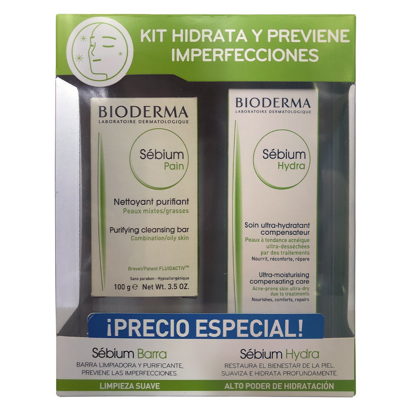 Kit antirojez e imperfecciones (para pieles grasa)