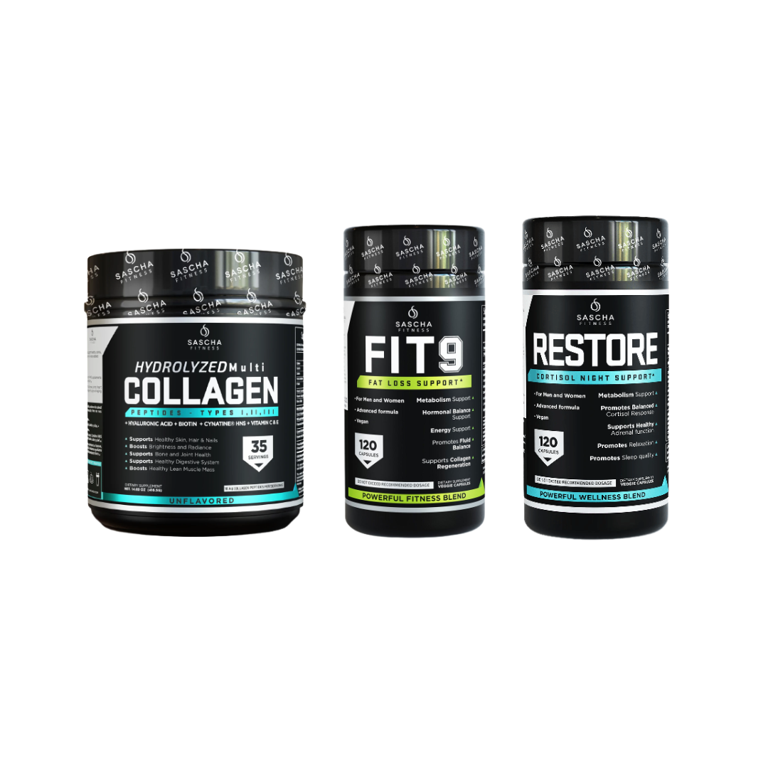 Fit 9 + colágeno + restore