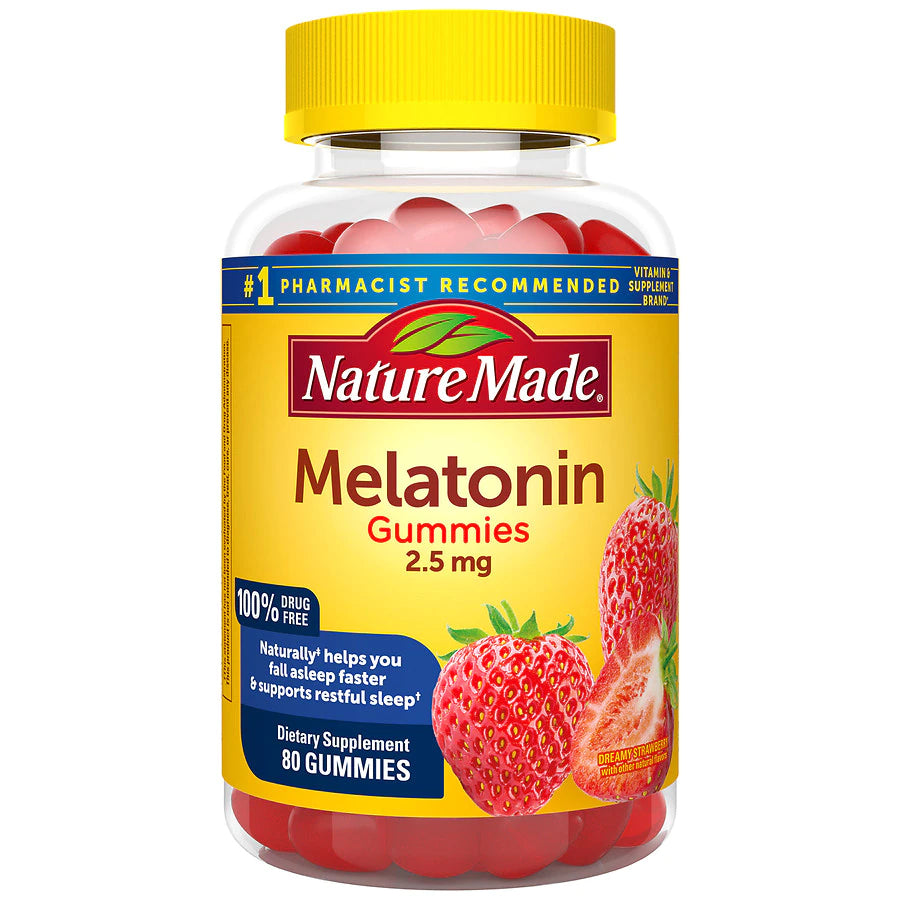 Melatonin 2.5 mg Gummies Strawberry