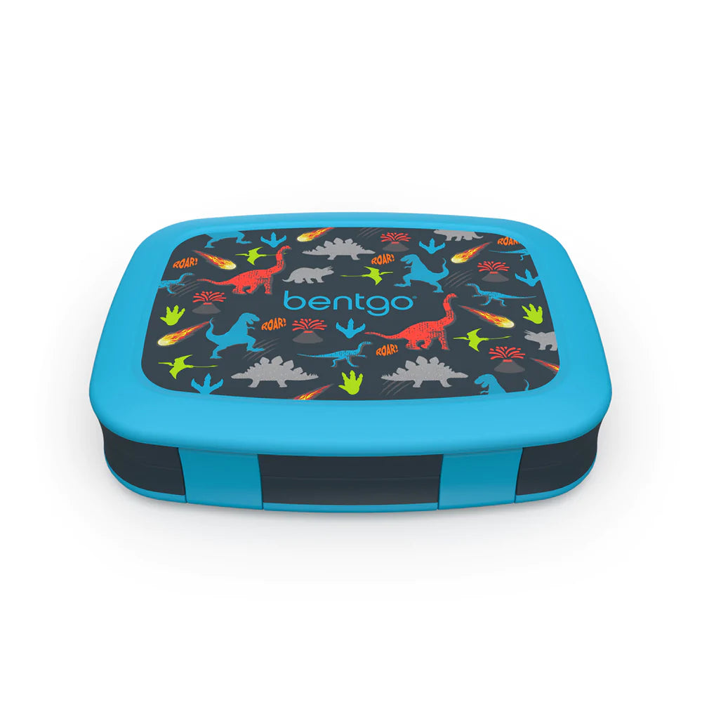 Bentgo Kids Prints Lunch Box, Lunch Bag, & Ice Packs