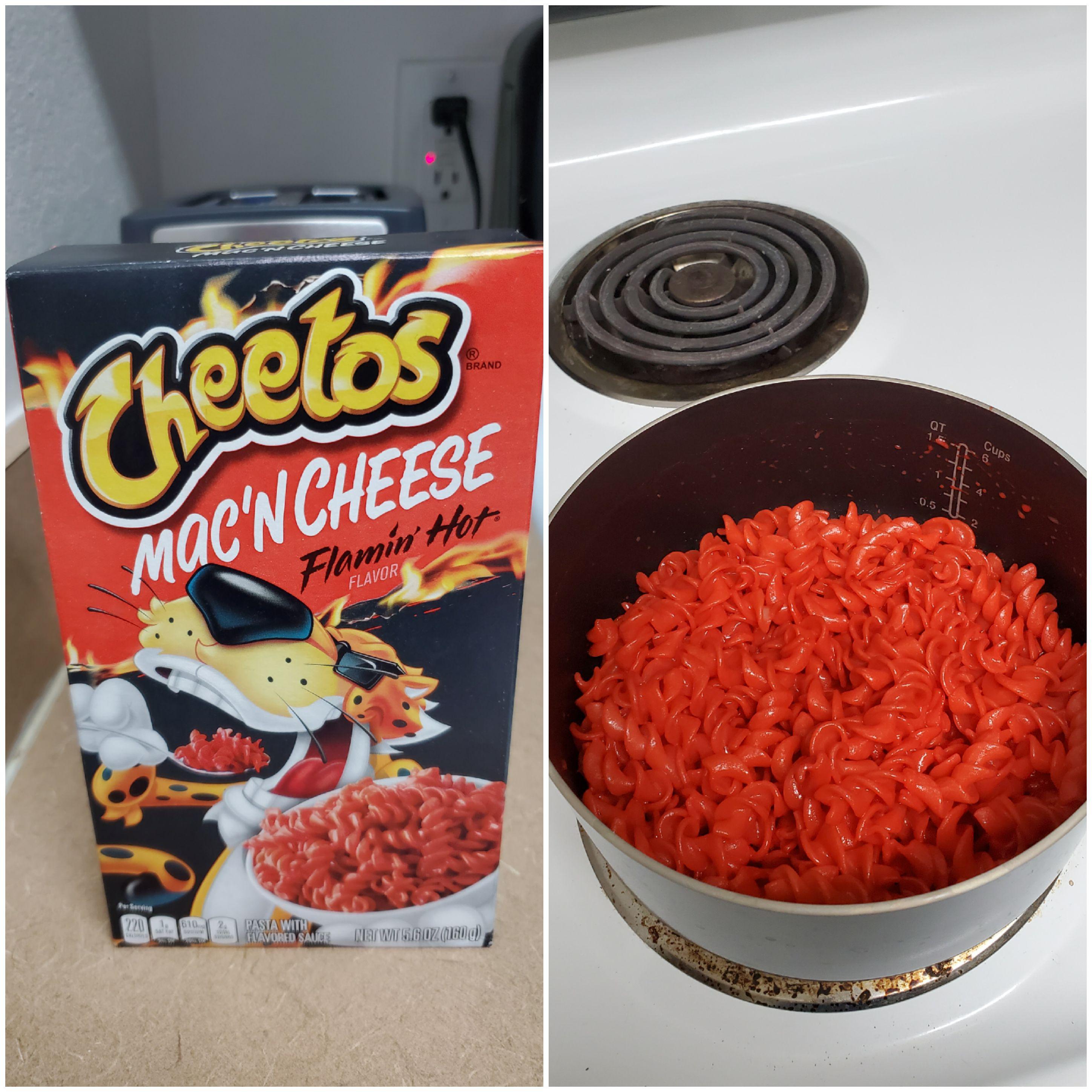 Mac'n Cheese Sabor Cheetos Flamin Hot