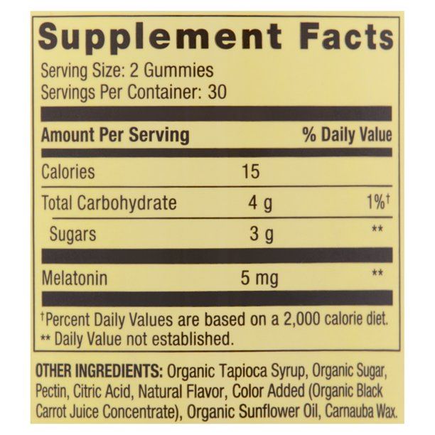 Melatonin Gummies 5 mg