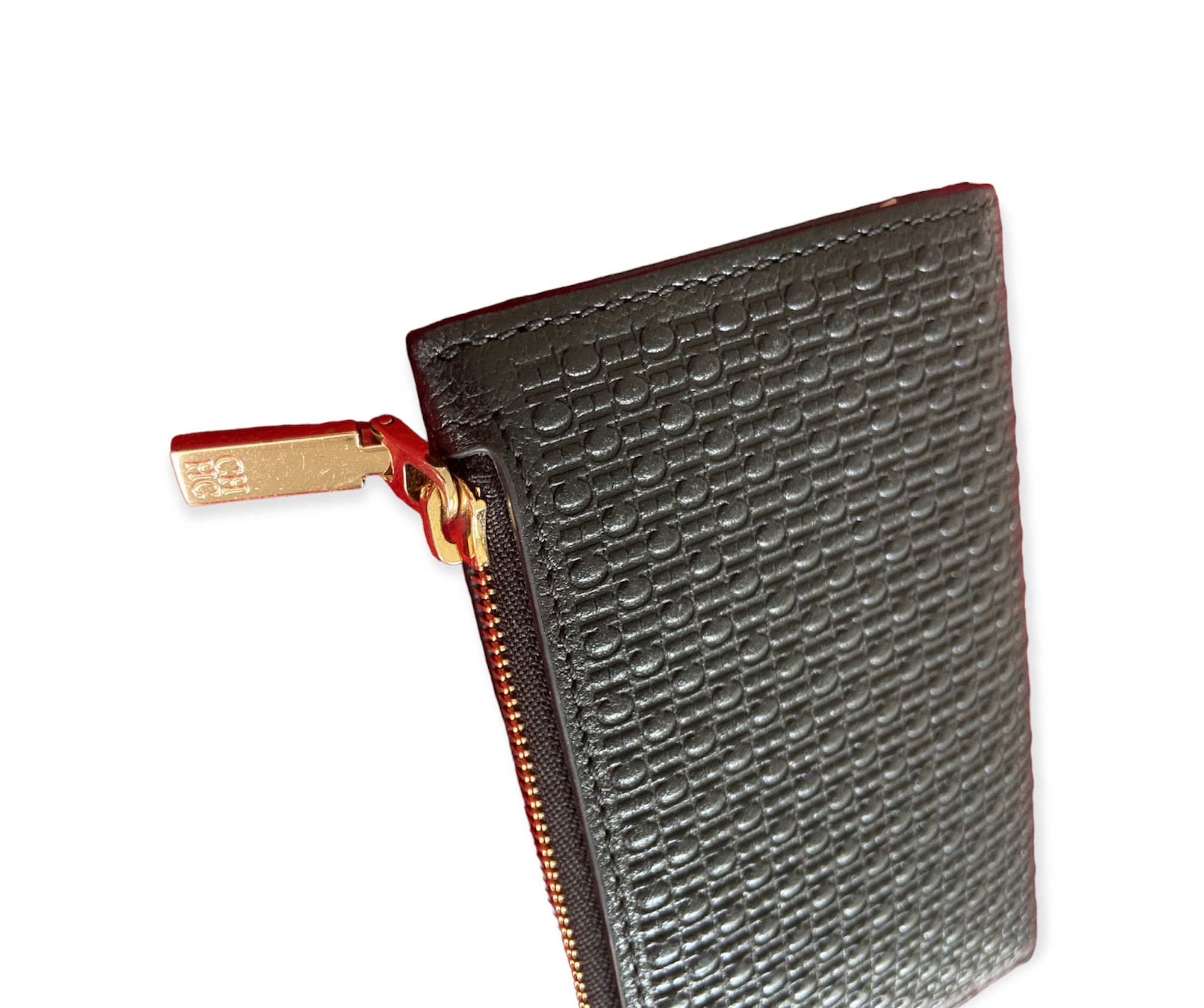 Cartera doblada con monedero
