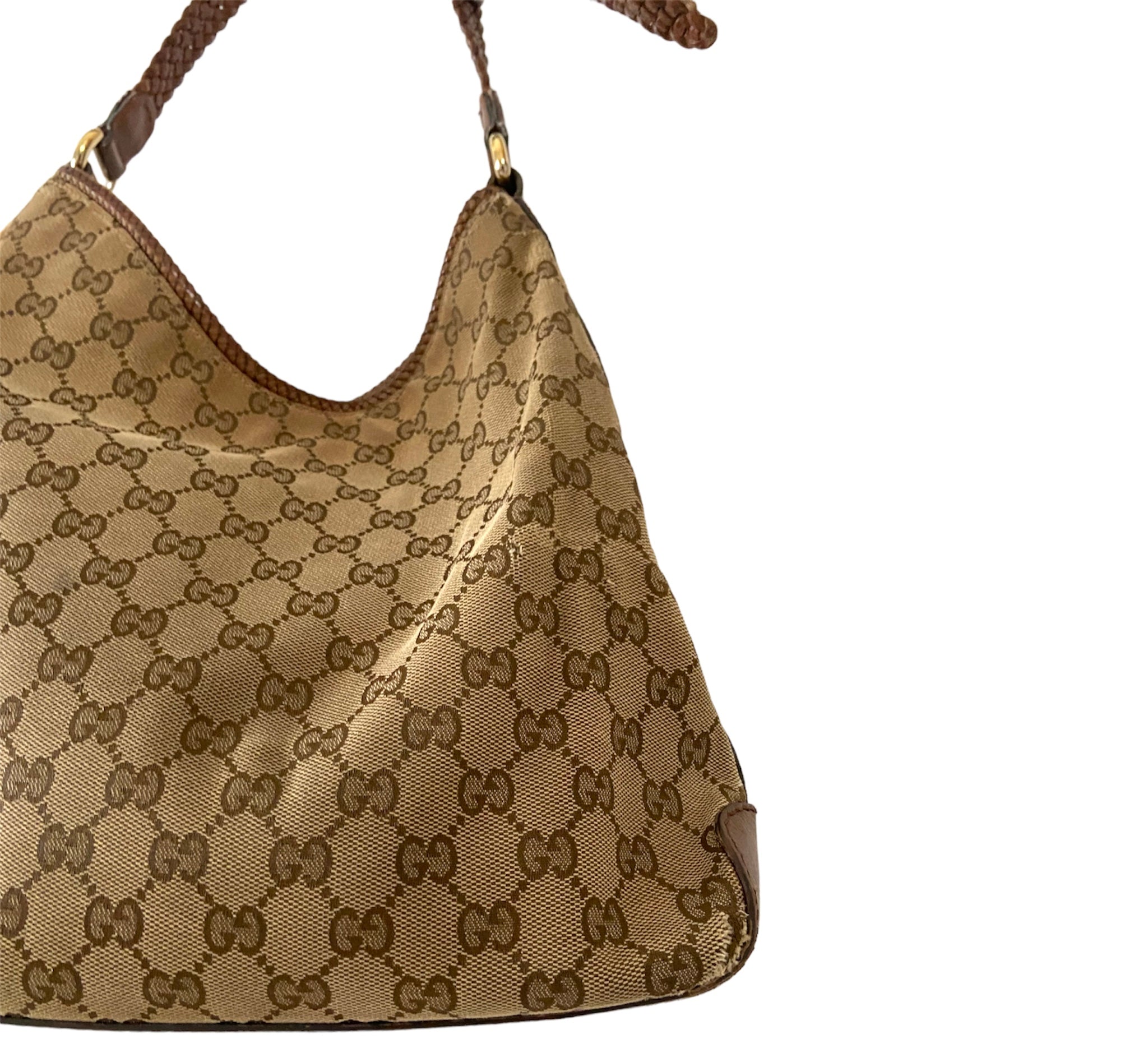 Marrakech Hobo Gucci Canvas Medium