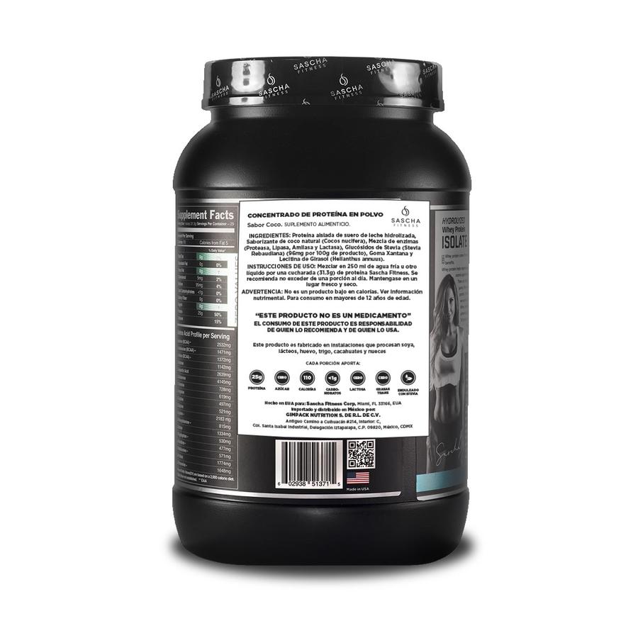 Hydrolyzed Whey Protein Isolate Coconut