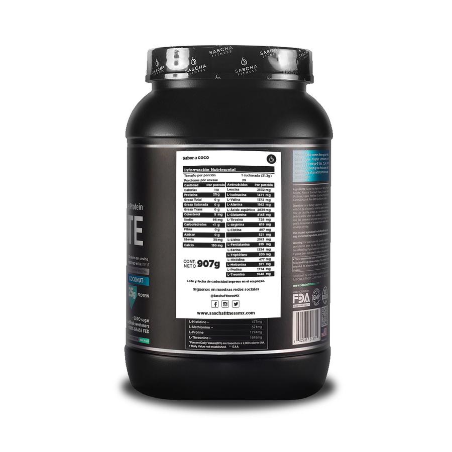 Hydrolyzed Whey Protein Isolate Coconut
