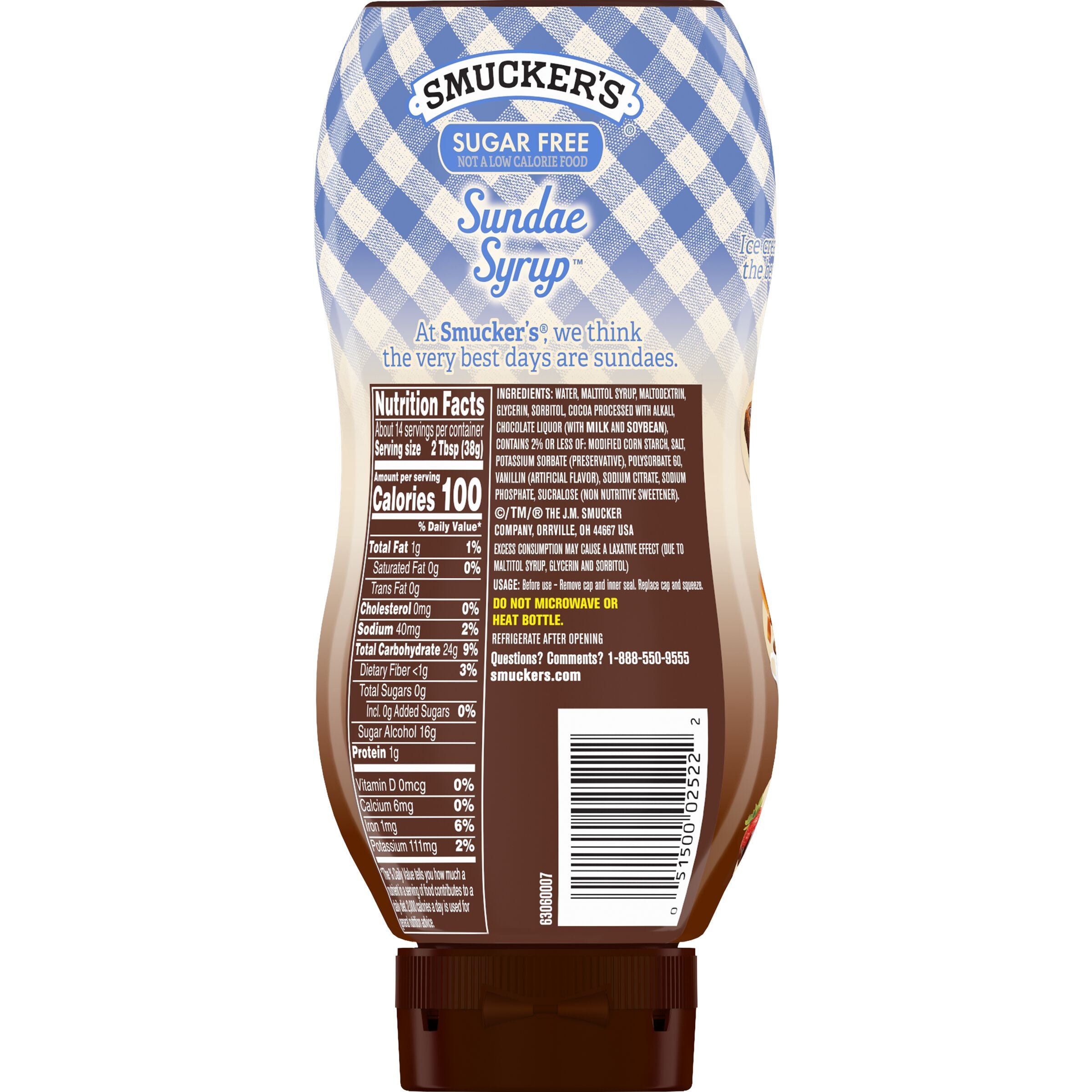 Sugar Free Chocolate Flavored Syrup