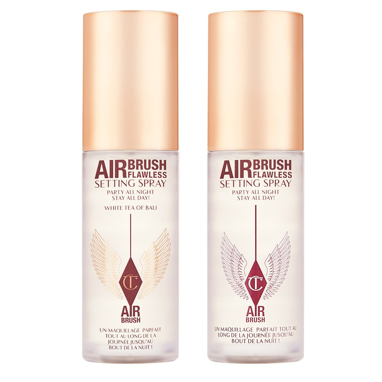 Mini Airbrush Flawless Setting Spray Duo Set