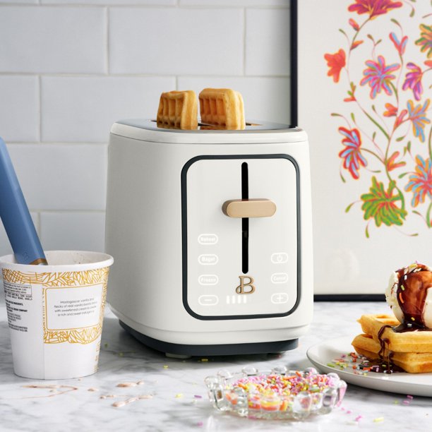 Touchscreen Toaster, White Icing by Drew Barrymore