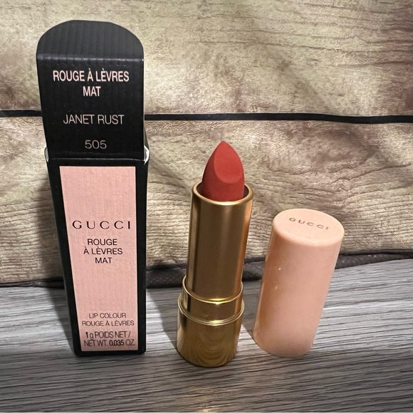 505 Janet Rust, Rouge à Lèvres Mat Lipstick - Labial matte