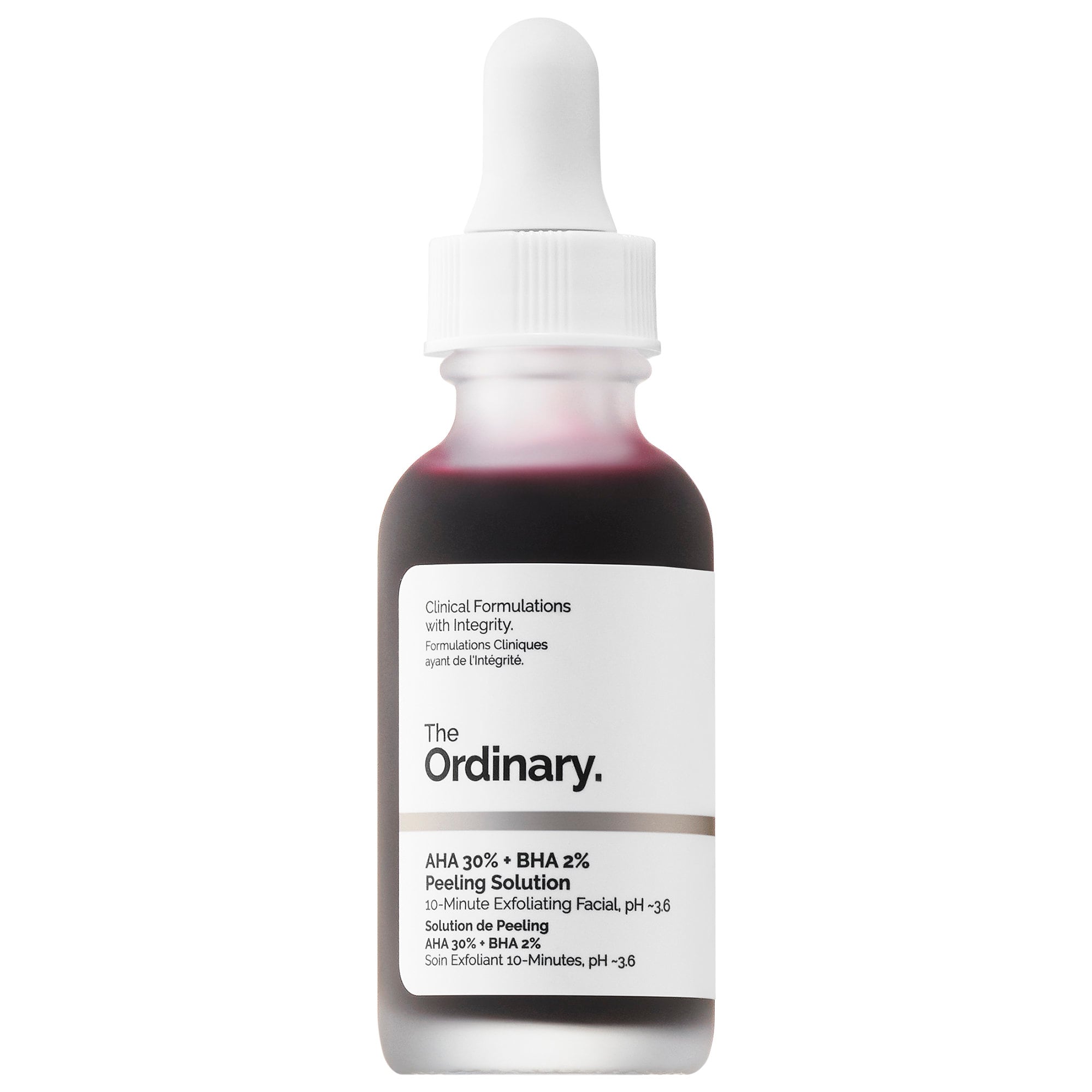 The Ordinary México - AHA 30% + BHA 2% Peeling Solution | Exfoliante Facial