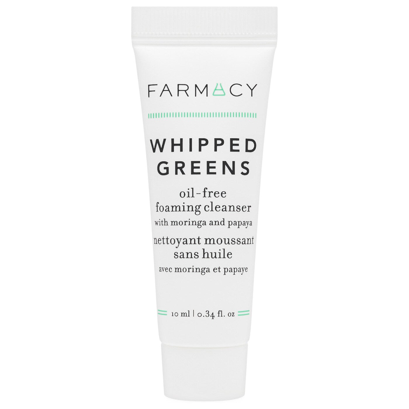 Farmacy Whipped Greens Oil-free Foaming Cleanser trial size