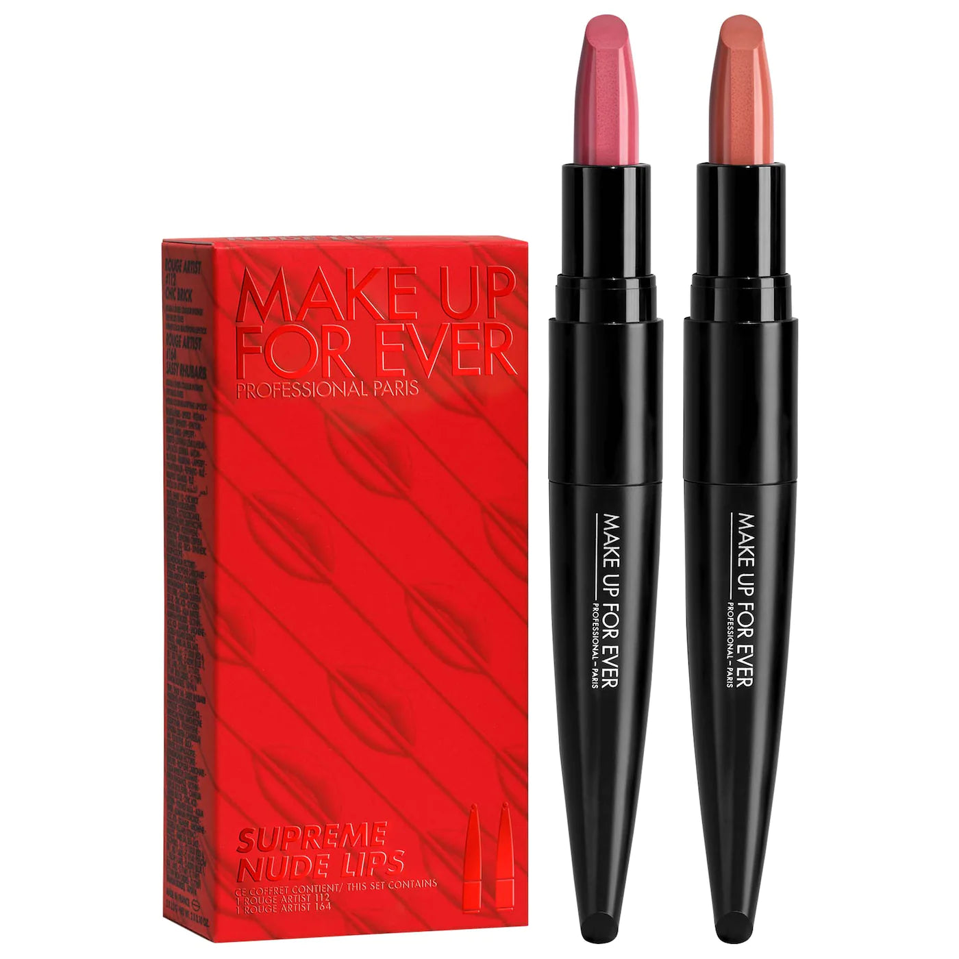 Supreme Nude Lips Rouge Artist Lipstick Duo