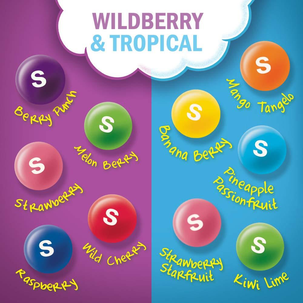 Skittles Wild Berry y Tropical