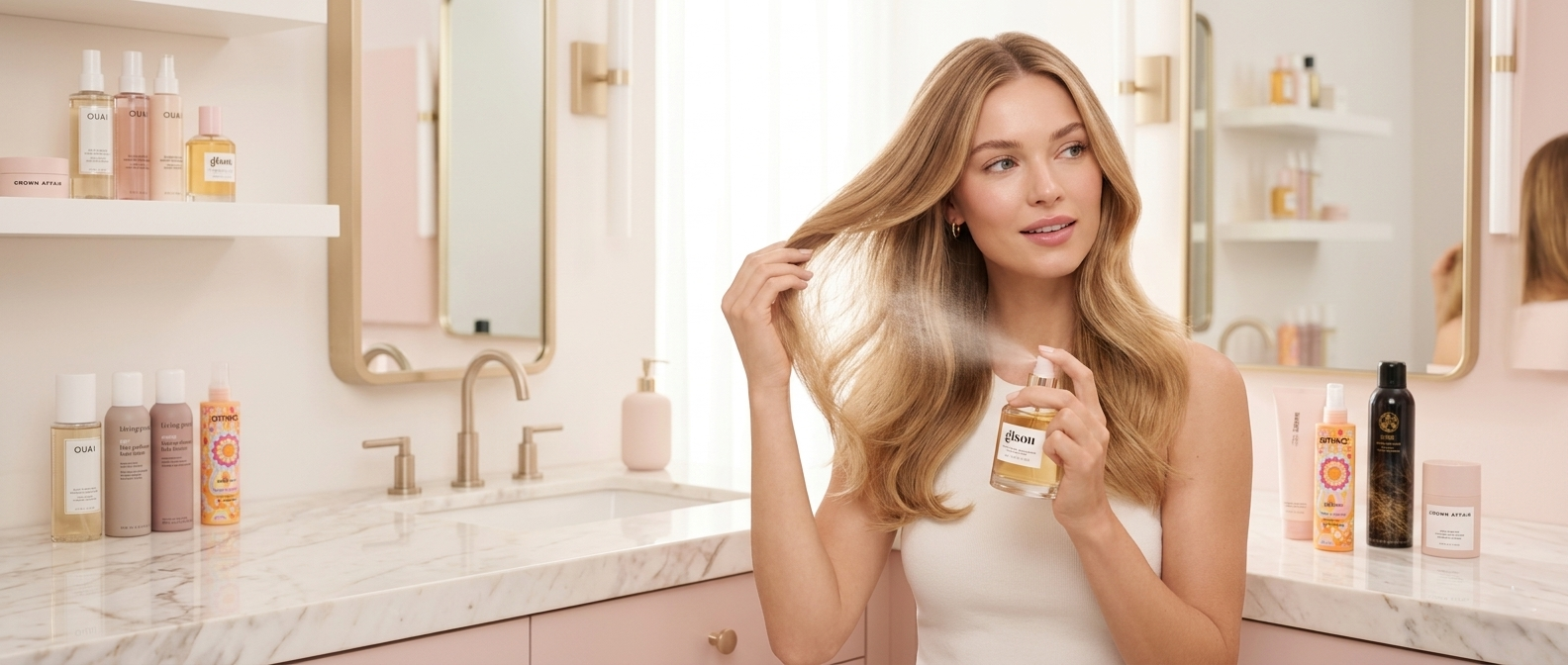 Perfume capilar y hair mists con fragancias ligeras para el cabello