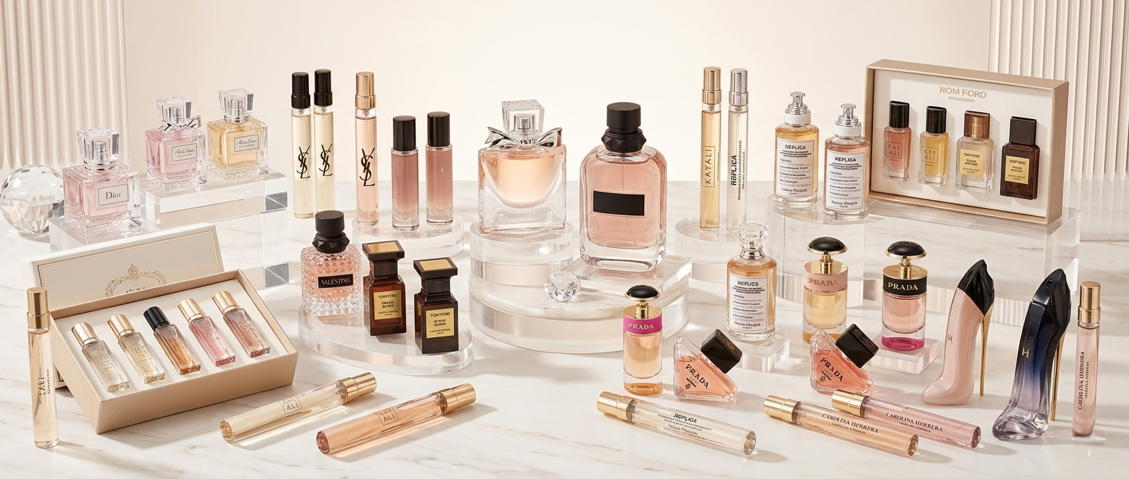 Fragancias de viaje y mini perfumes tipo travel spray, roll on y sets miniatura