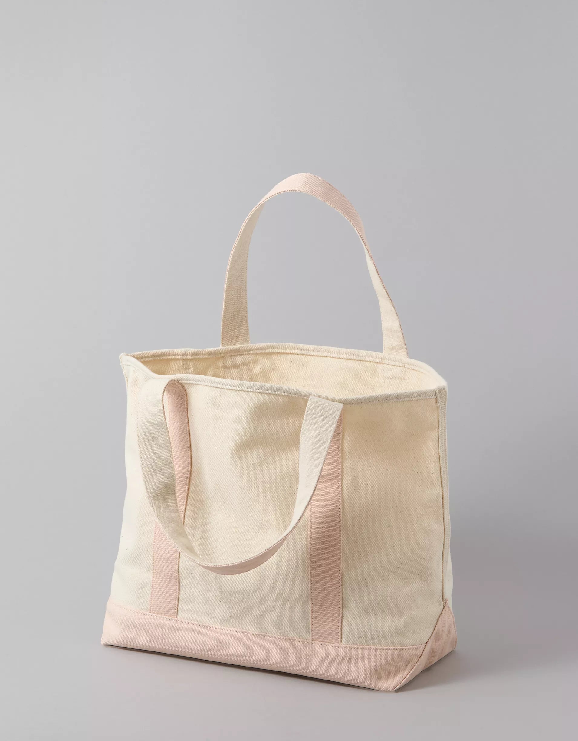 AE Cotton Canvas Holiday Grinch Tote Bag