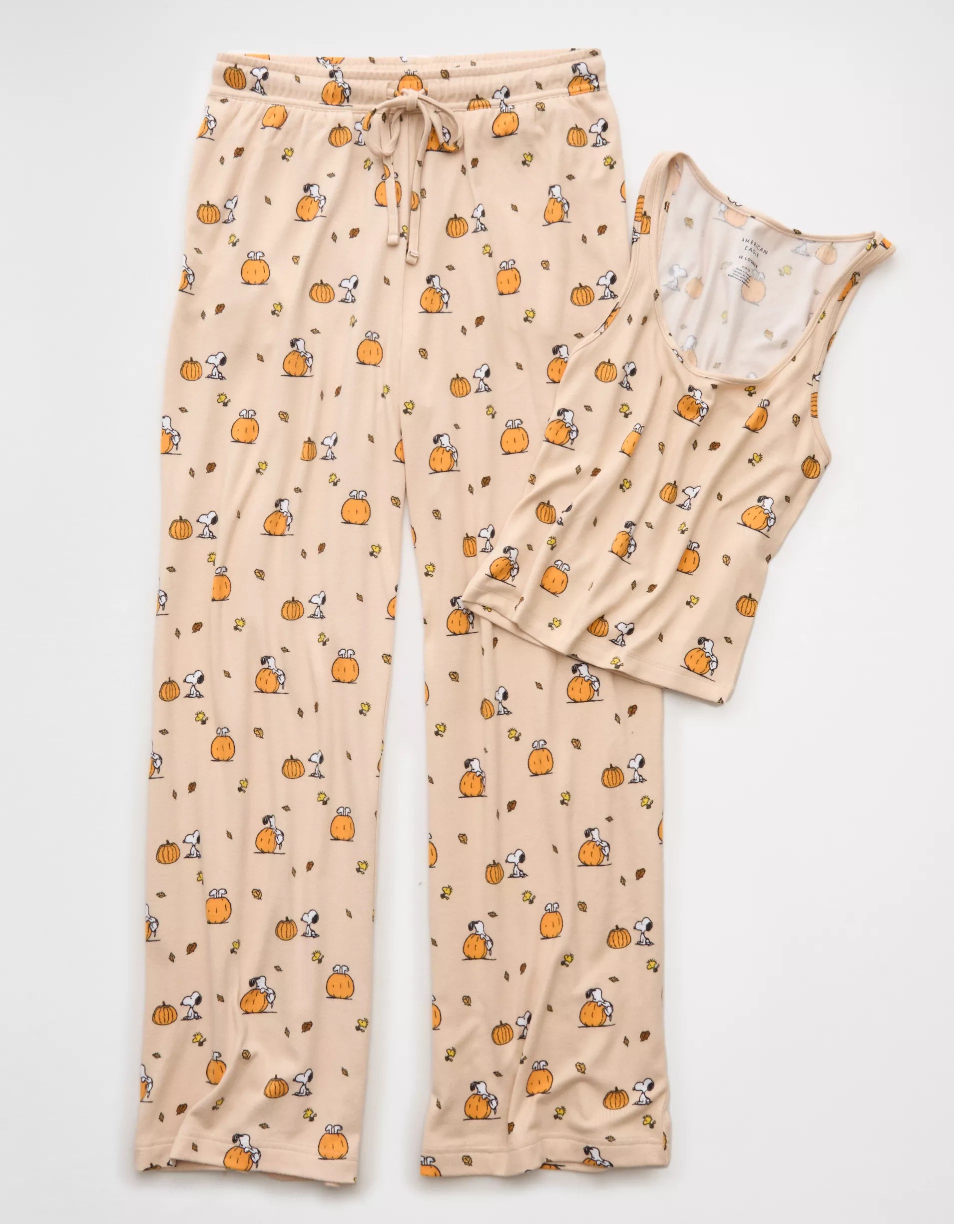 AE Luxe Plush Snoopy Halloween PJ Set