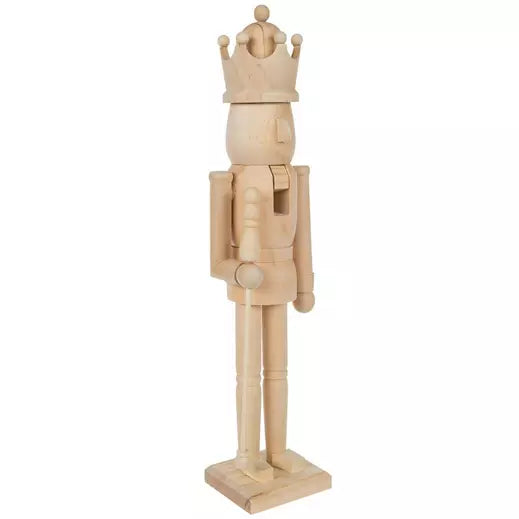 Wood King Nutcracker