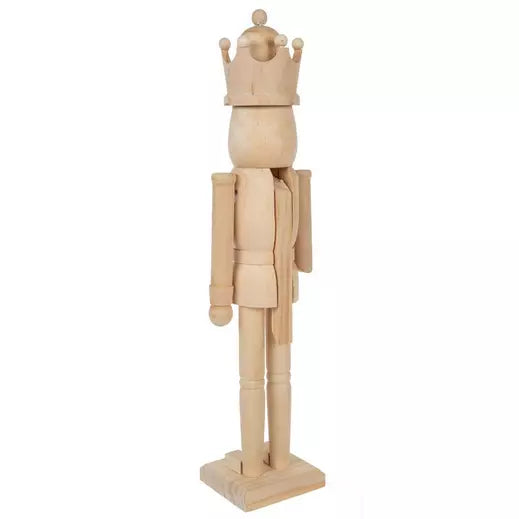 Wood King Nutcracker
